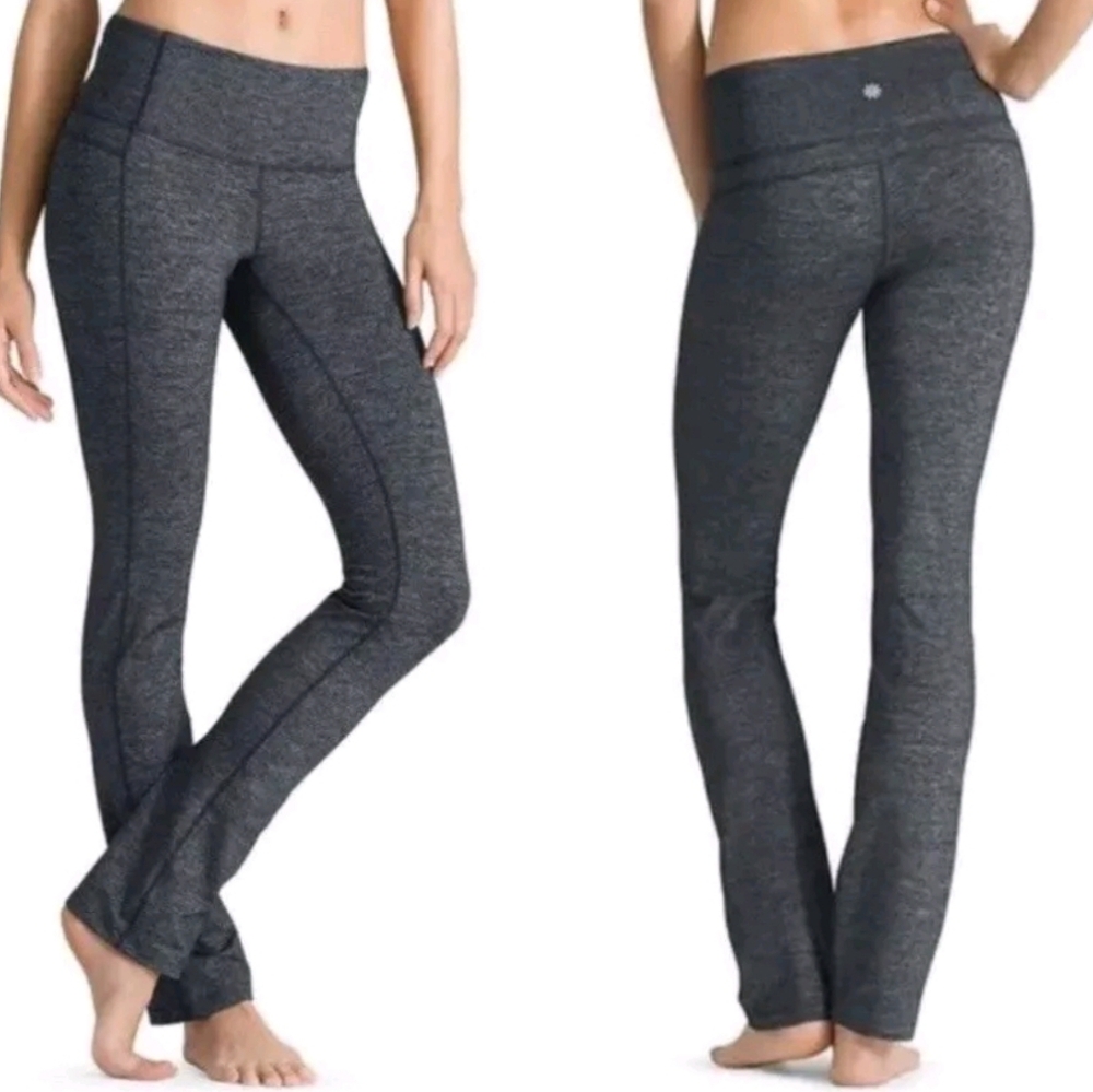 Athleta Straight Up Yoga Pants Heather Gray Size M
